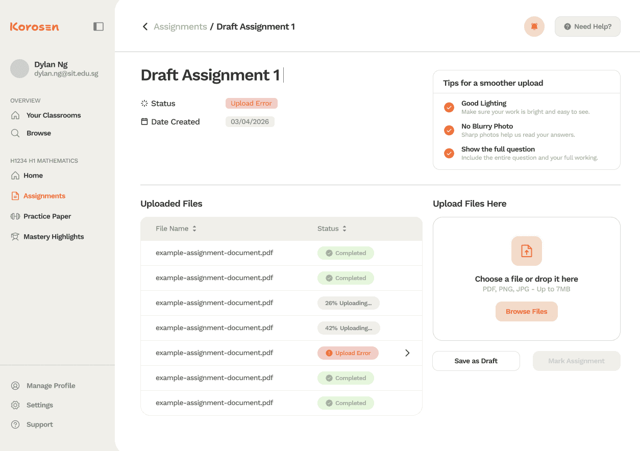 Dashboard showing MRR of $69,897 and 1206 active users with an upward trend graph.