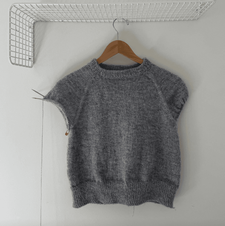 A sweater Joanna knitted