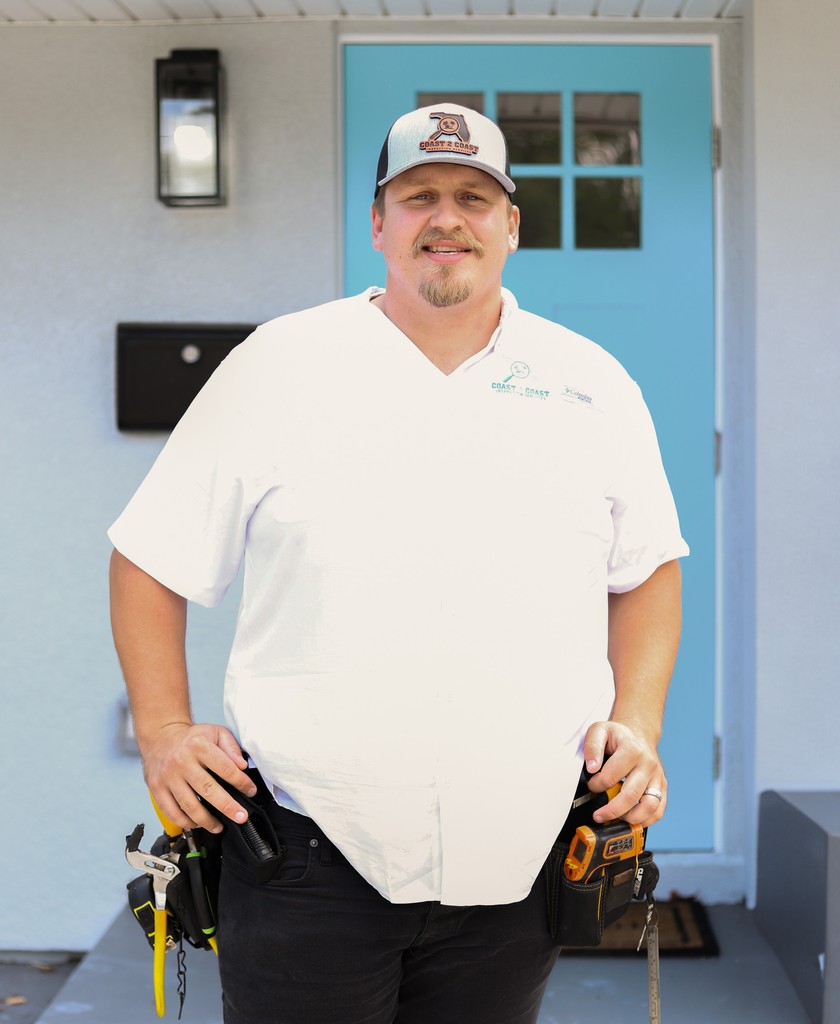 Nicholas Cox, a home inspector and co-owner