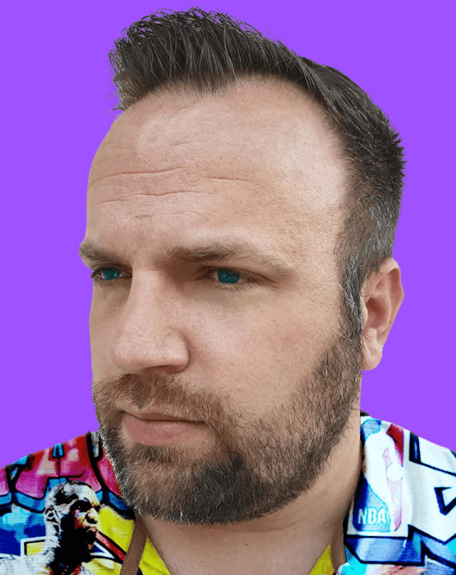 Laptop artist painting tools