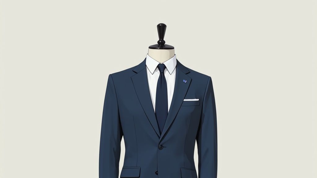 Klassischer Business-Anzug oder Kostüm: Die sichere Bank für konservative Branchen