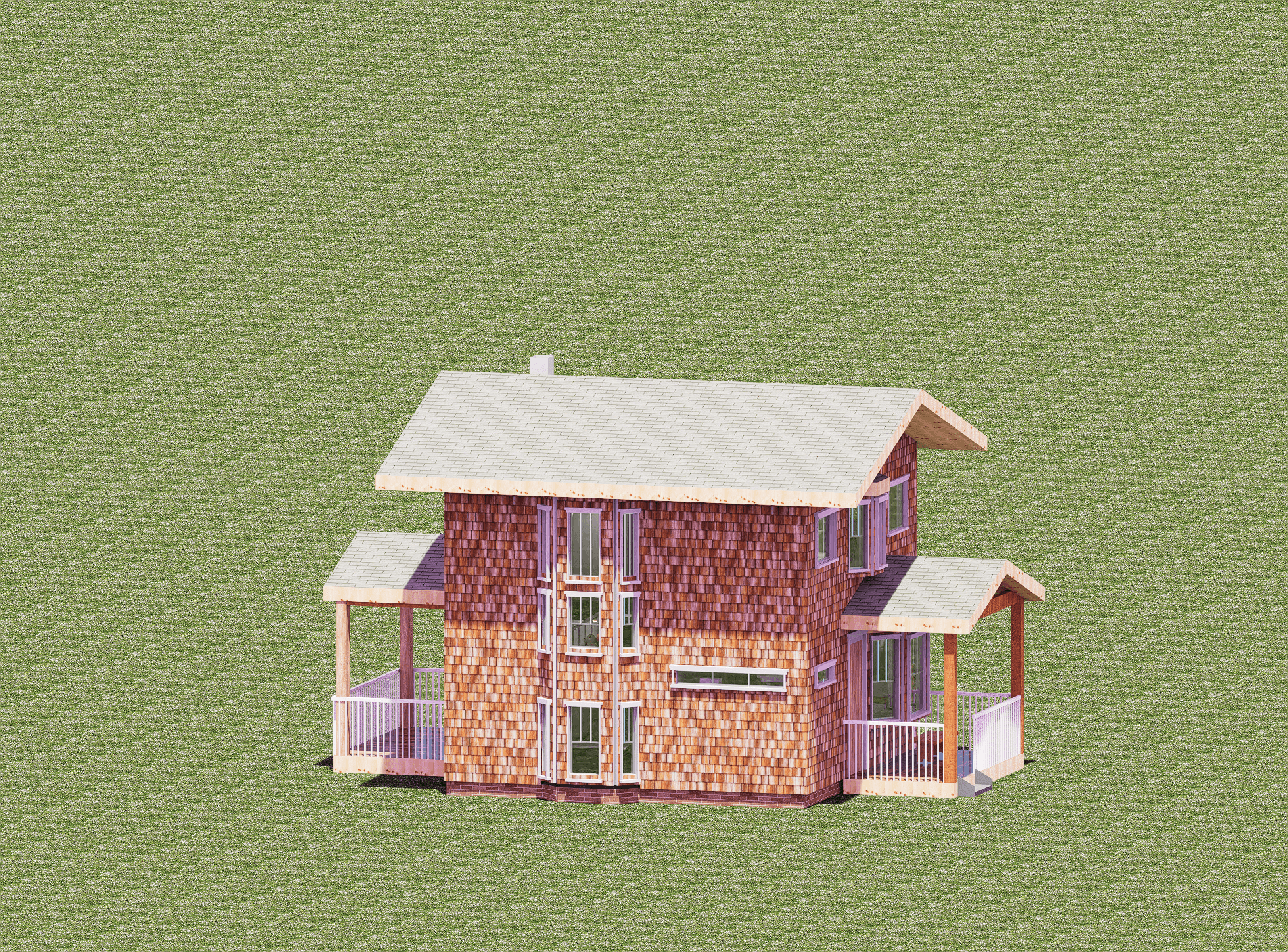 3D rendering of a proposed commercial complex
