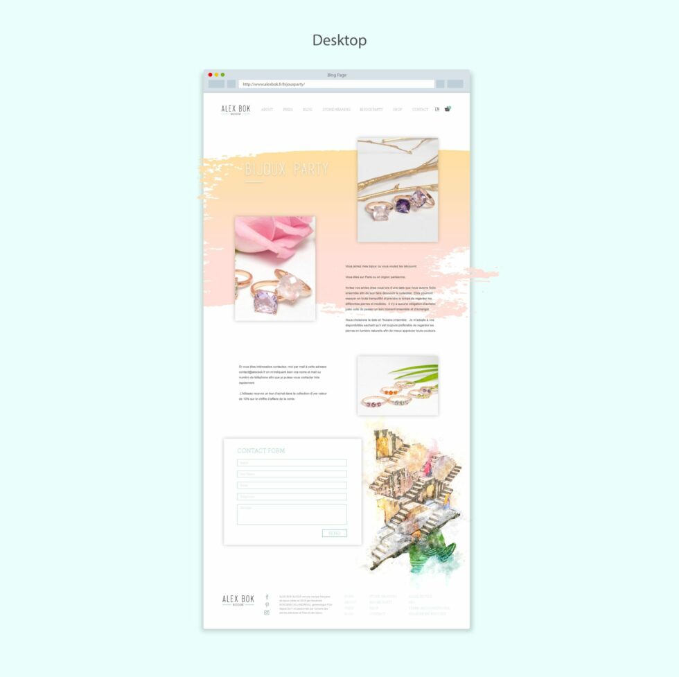 ALEX BOK website Ring party by Suzaku Productions