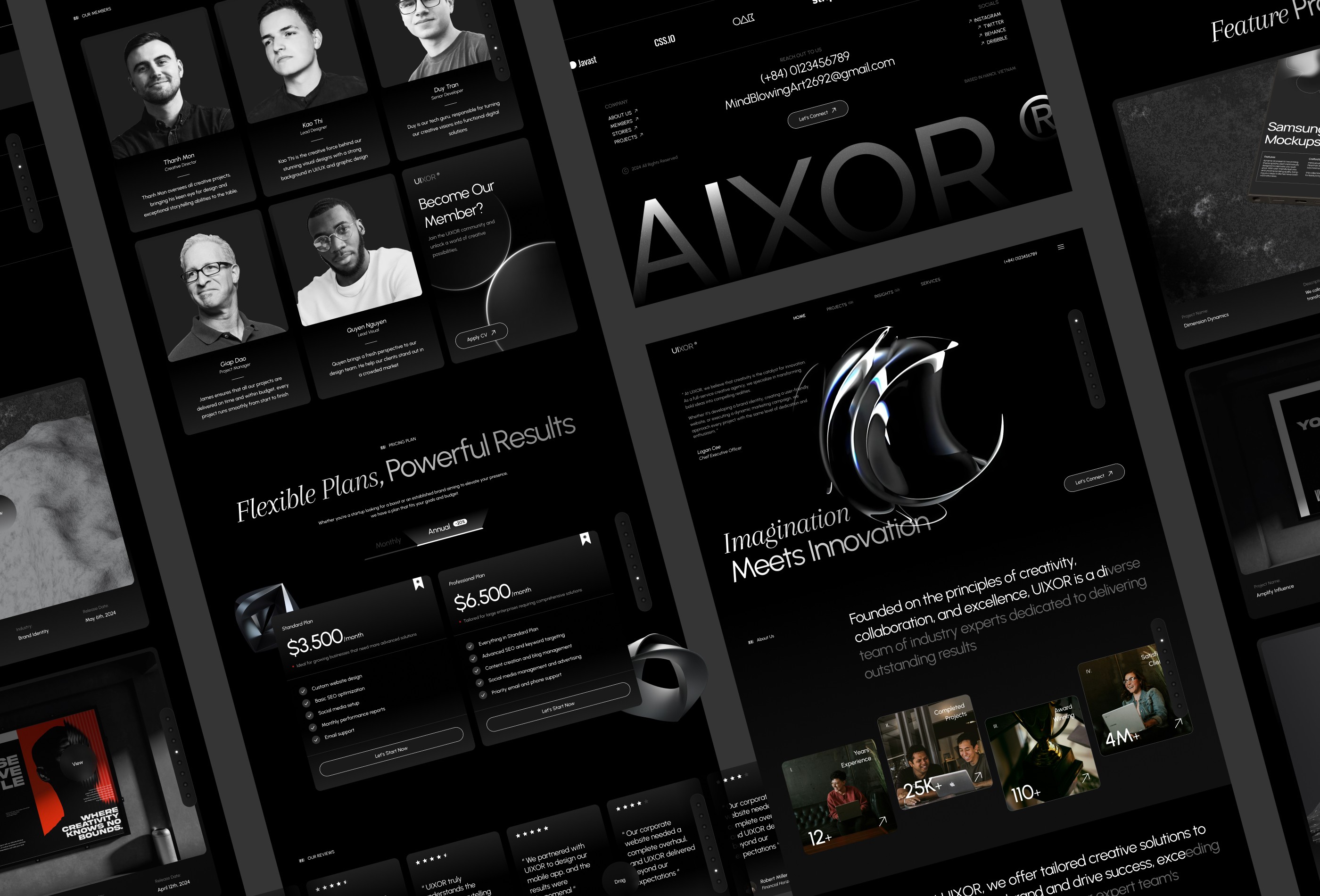 Aixor footer