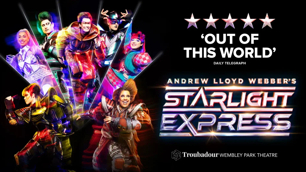 O musical Starlight Express, de Andrew Lloyd Webber, já está em cena no Troubadour Wembley Park Theatre, em Londres, prometendo toda a adrenalina sobre patins que caracteriza este clássico do West End.