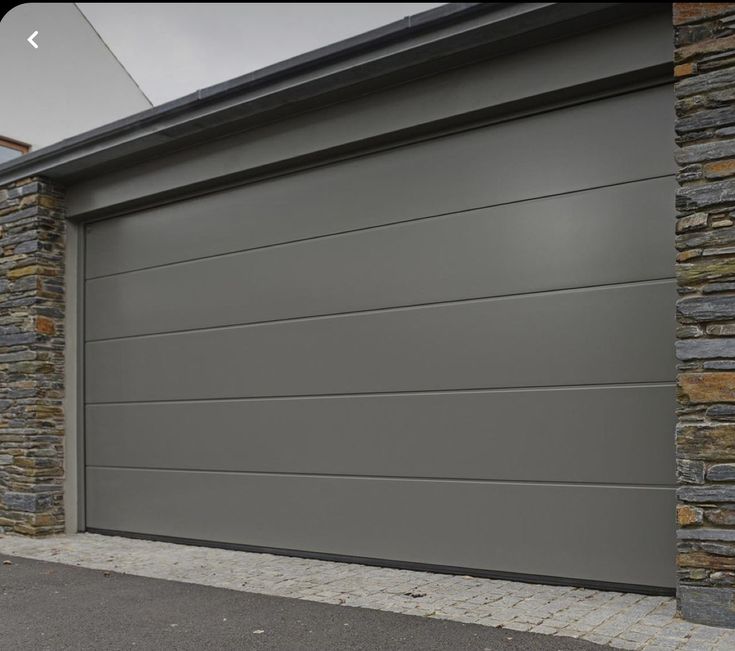 modern house on the shore