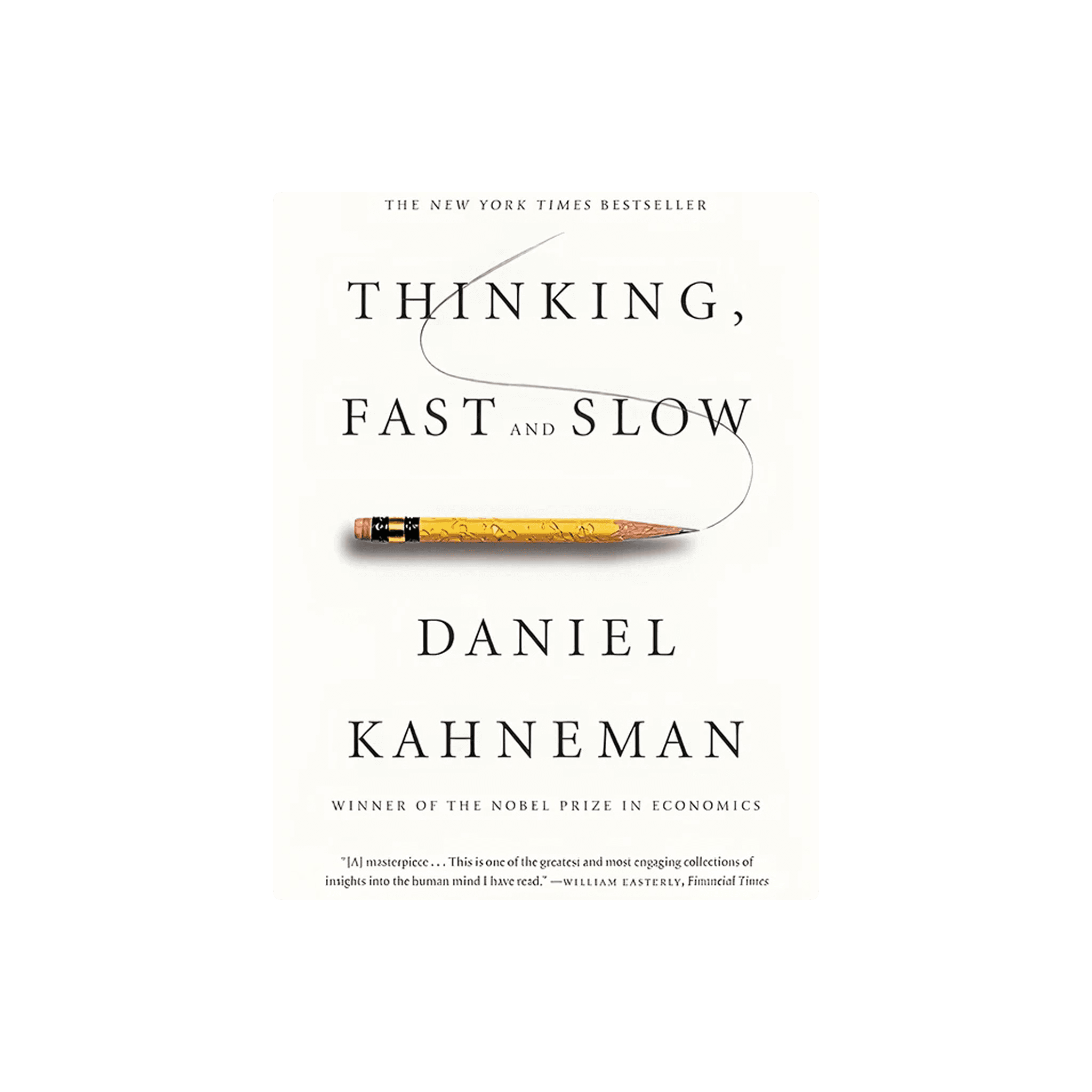 Thinking fast and slow book cover
