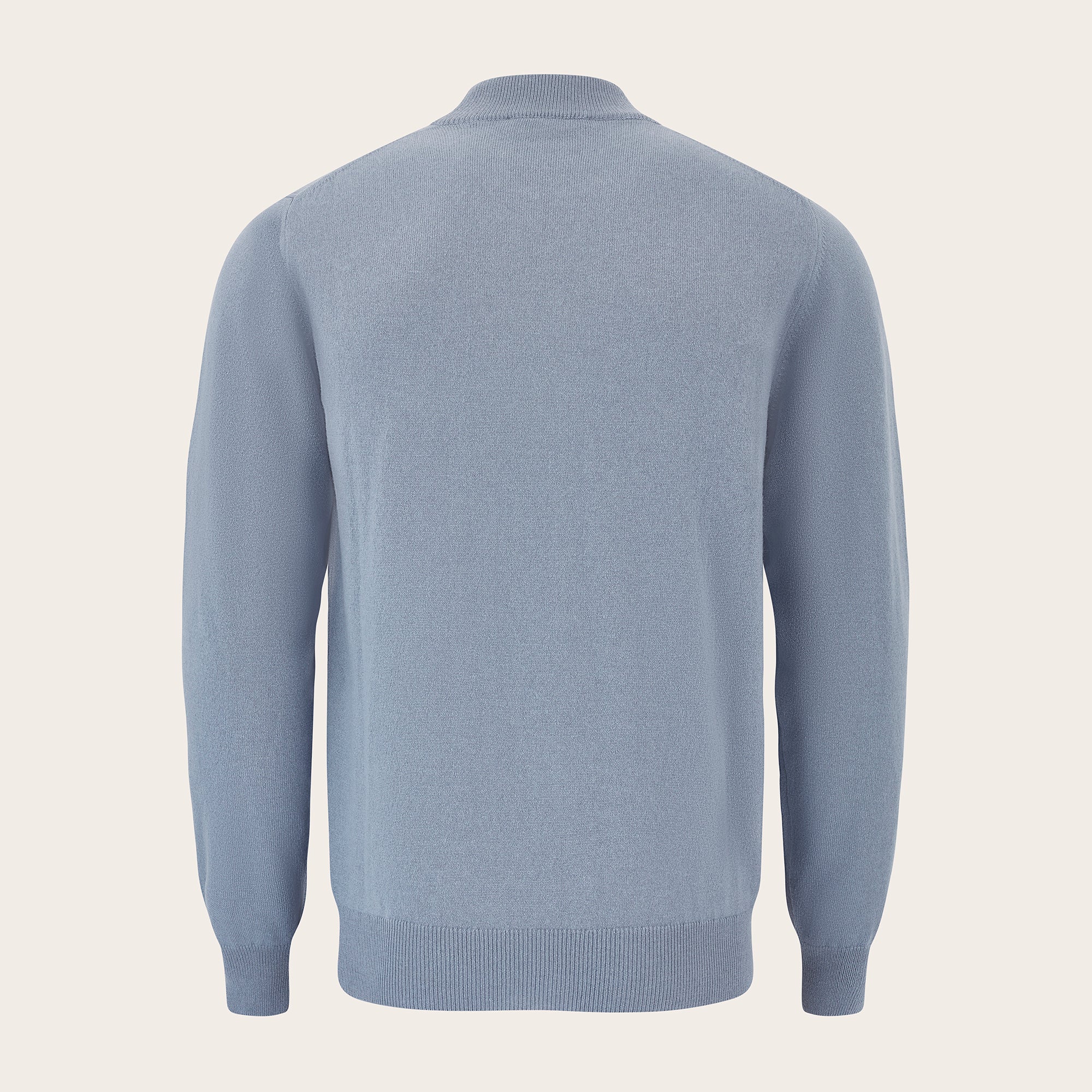Pure Cashmere Mock Neck Jumper - Mandelli UK