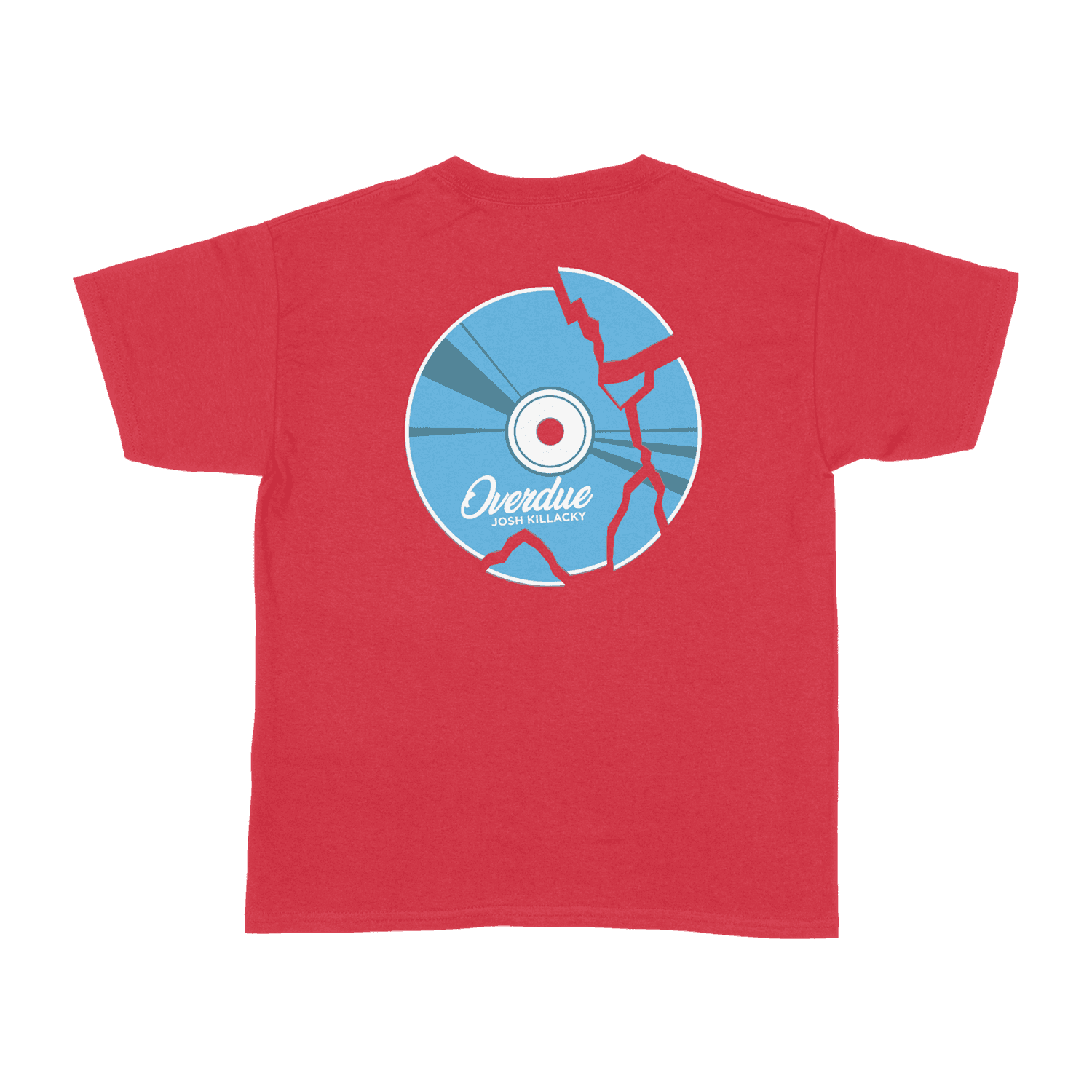 Red Josh Killacky tee - back