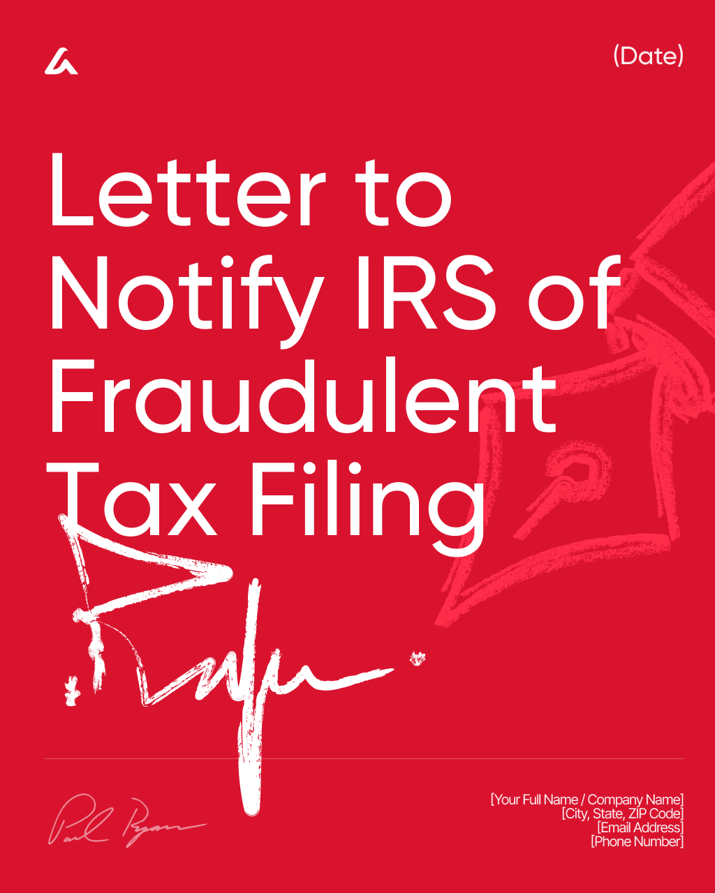 Letter to Notify IRS of Fraudulent Tax Filing