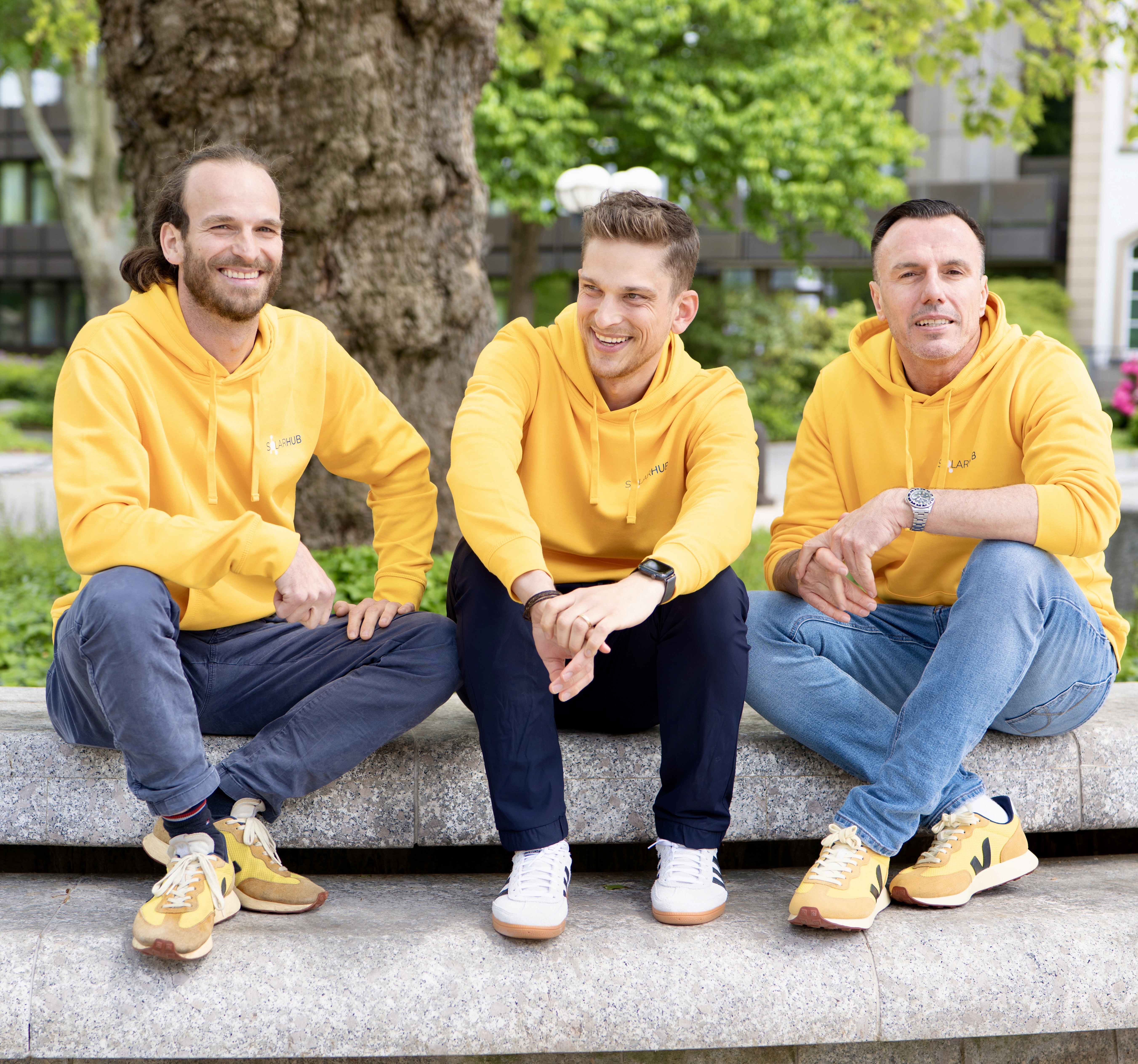 Das Team von SolarHub gemeinsam