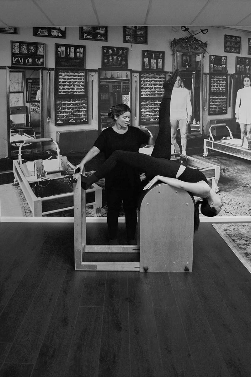 Girl doing Classical Pilates in Camden NSW