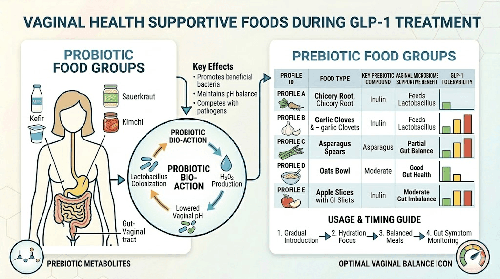 Best foods to prevent yeast infections while taking semaglutide