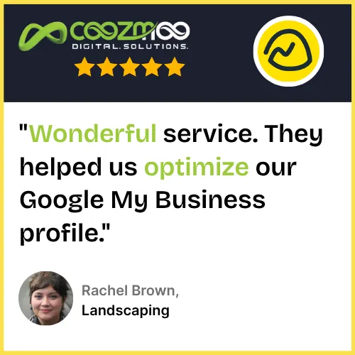 A five-star customer testimonial