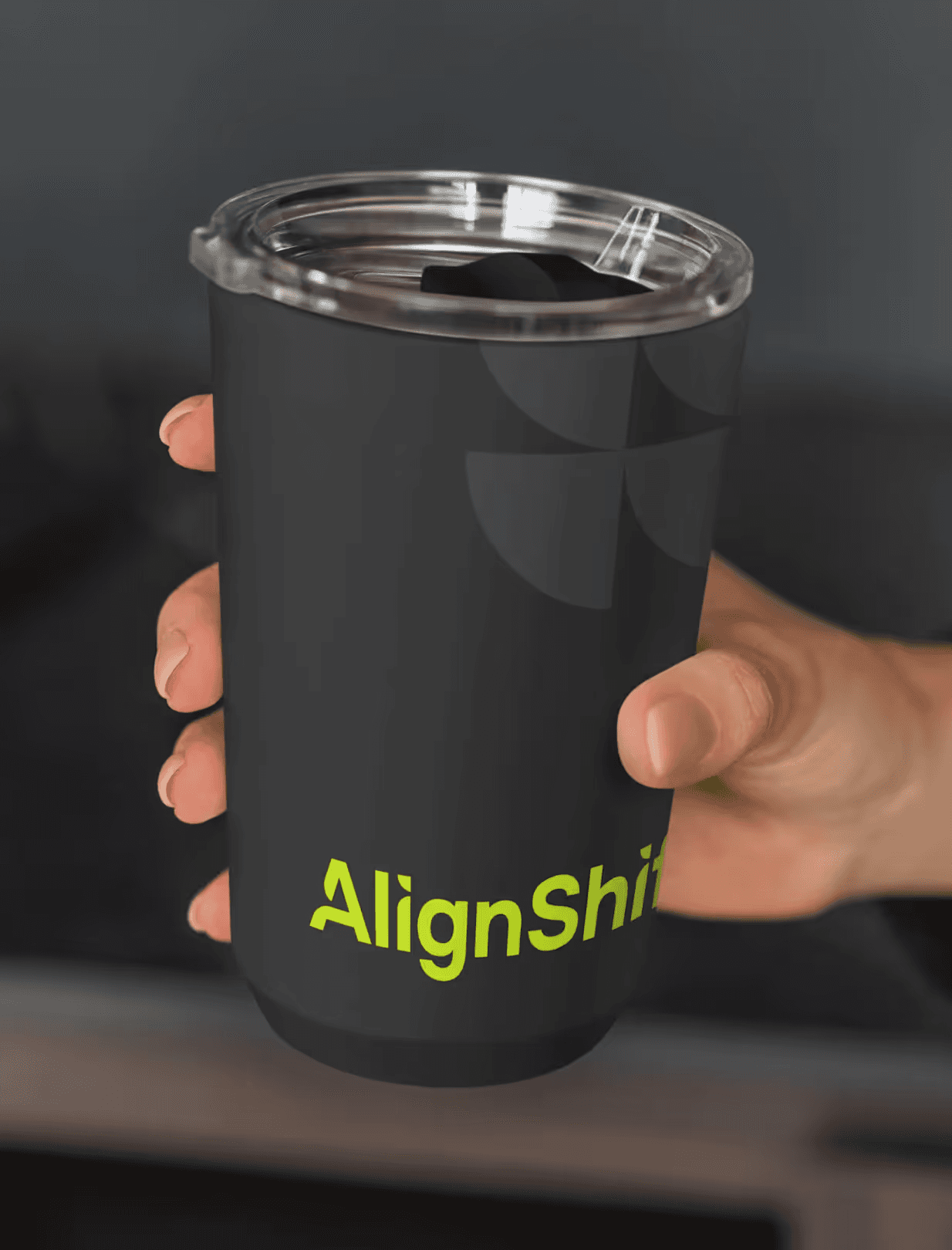 AlignShift about section and company introduction from the completed creative project