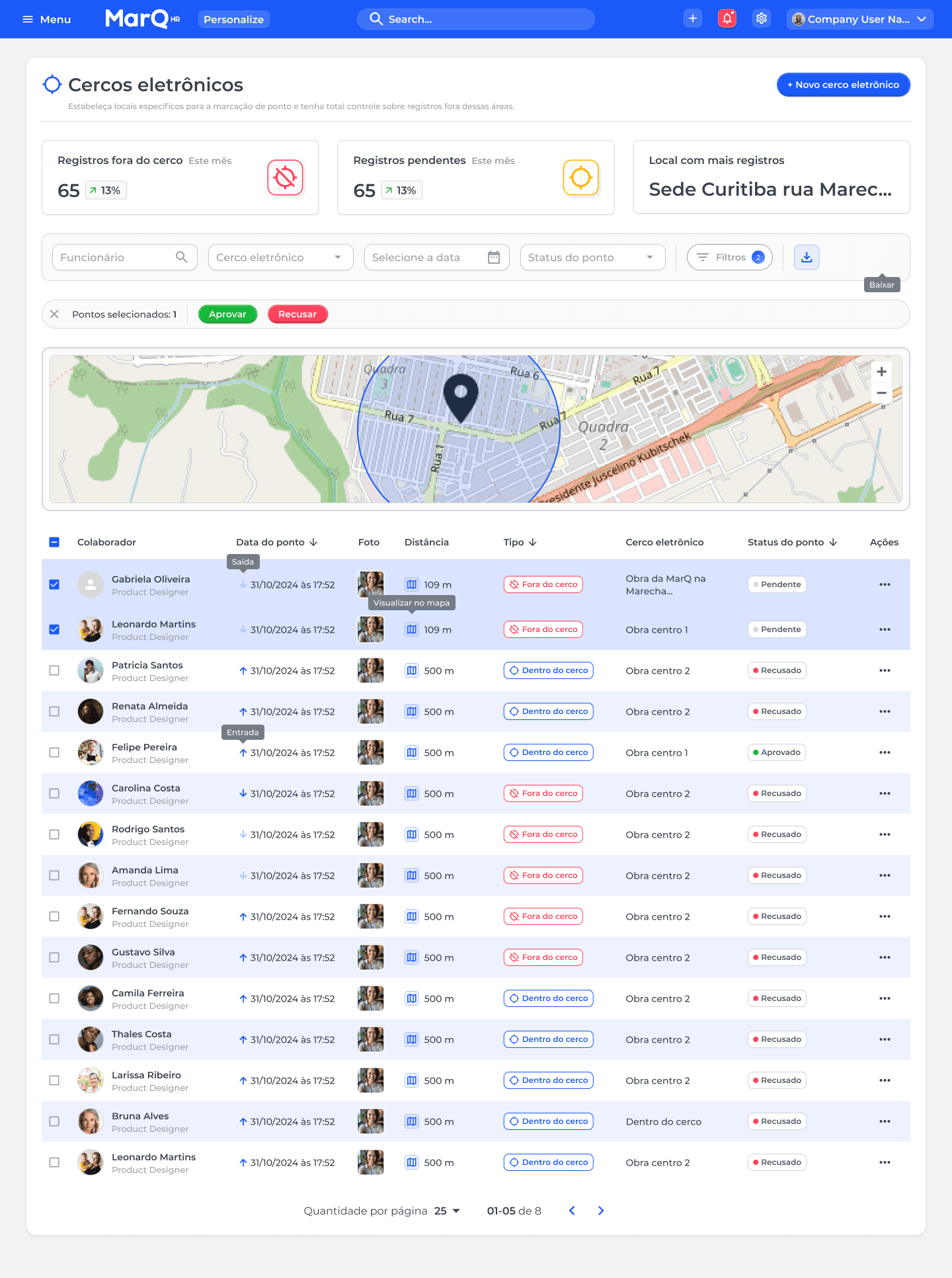 Software de cercos eletrônicos