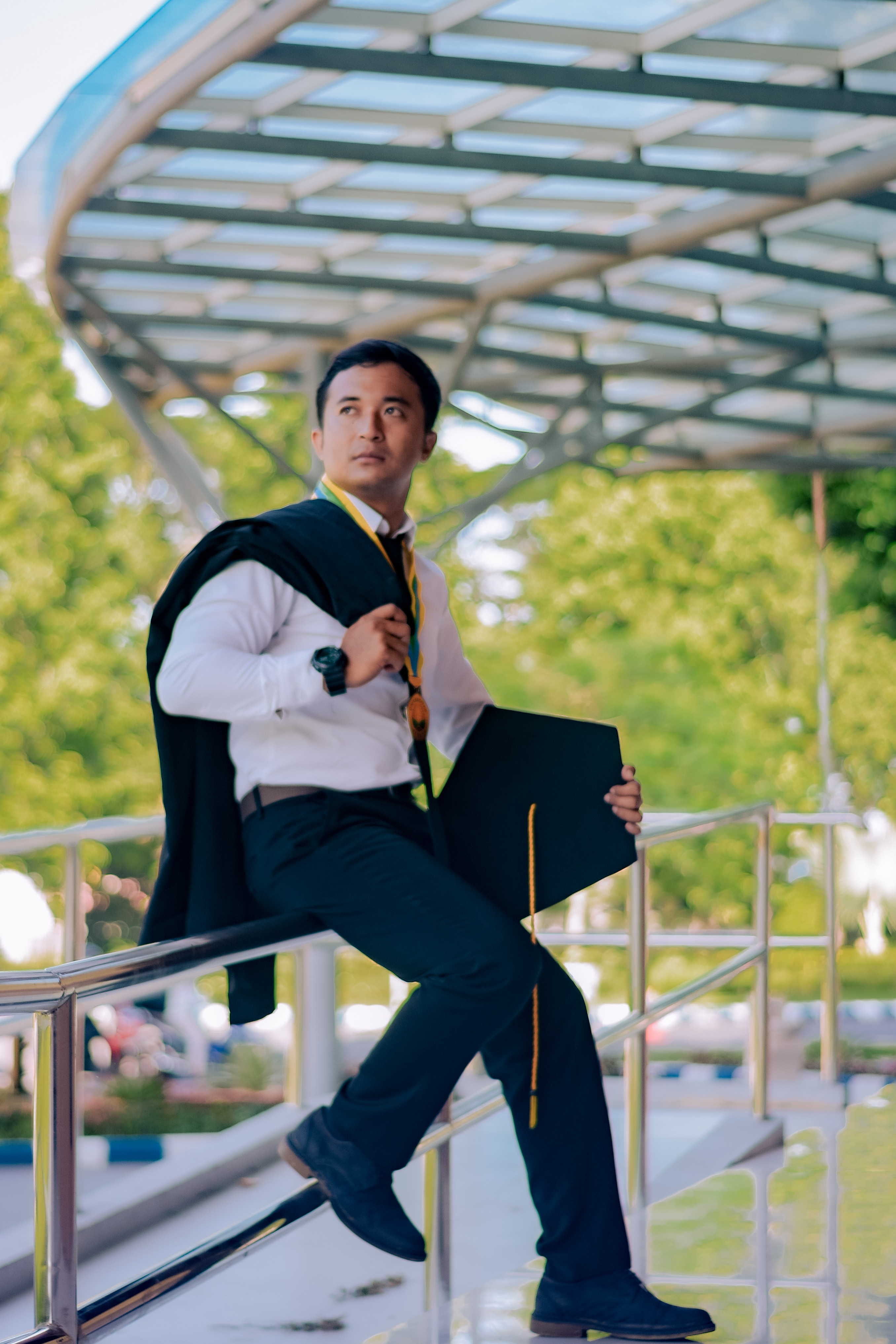 Sigit Graduation Photoshoot at Jember University