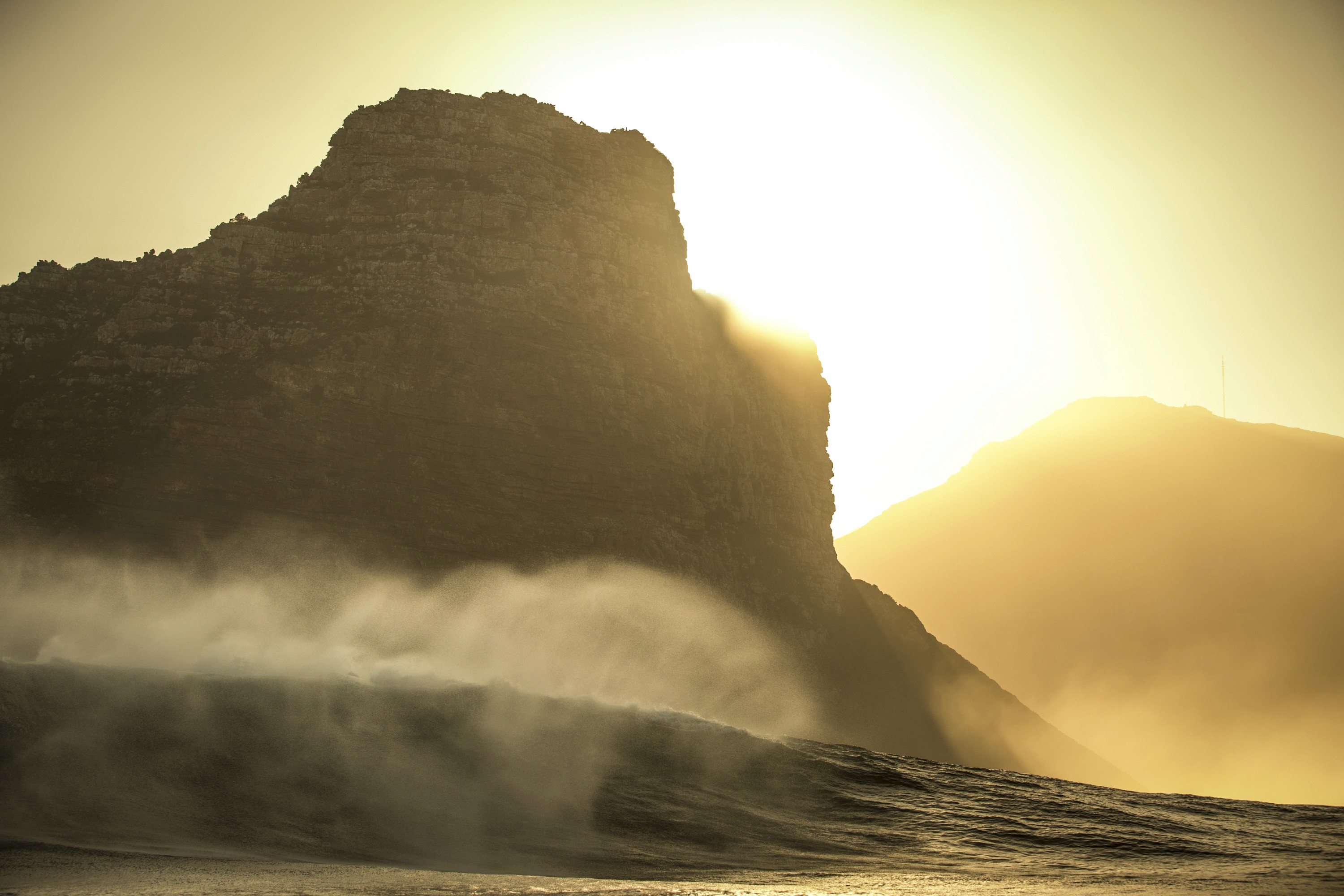 Hout Bay big wave surfing