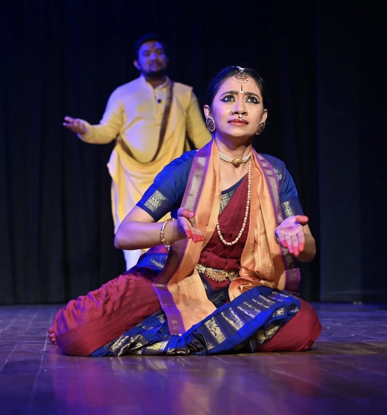 Ranjana, Kaladhyaana, Kala Dhyana, Viveka, dance, Bharathanatyam pose