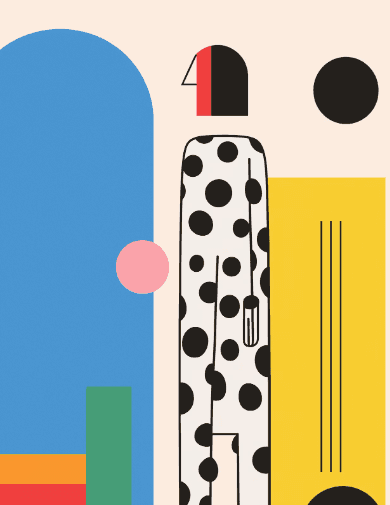 minimalist woman art