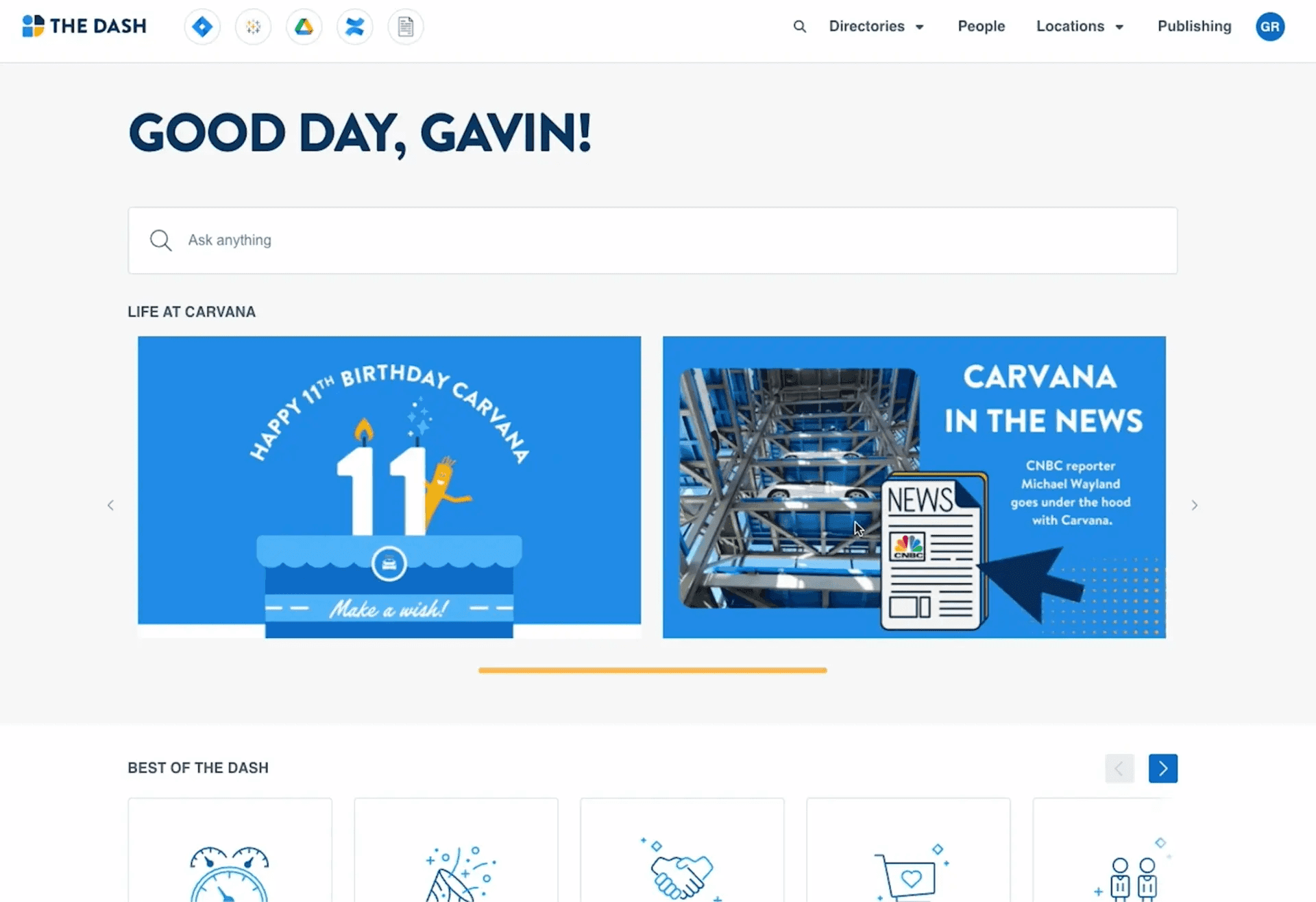 Carvana Dash
