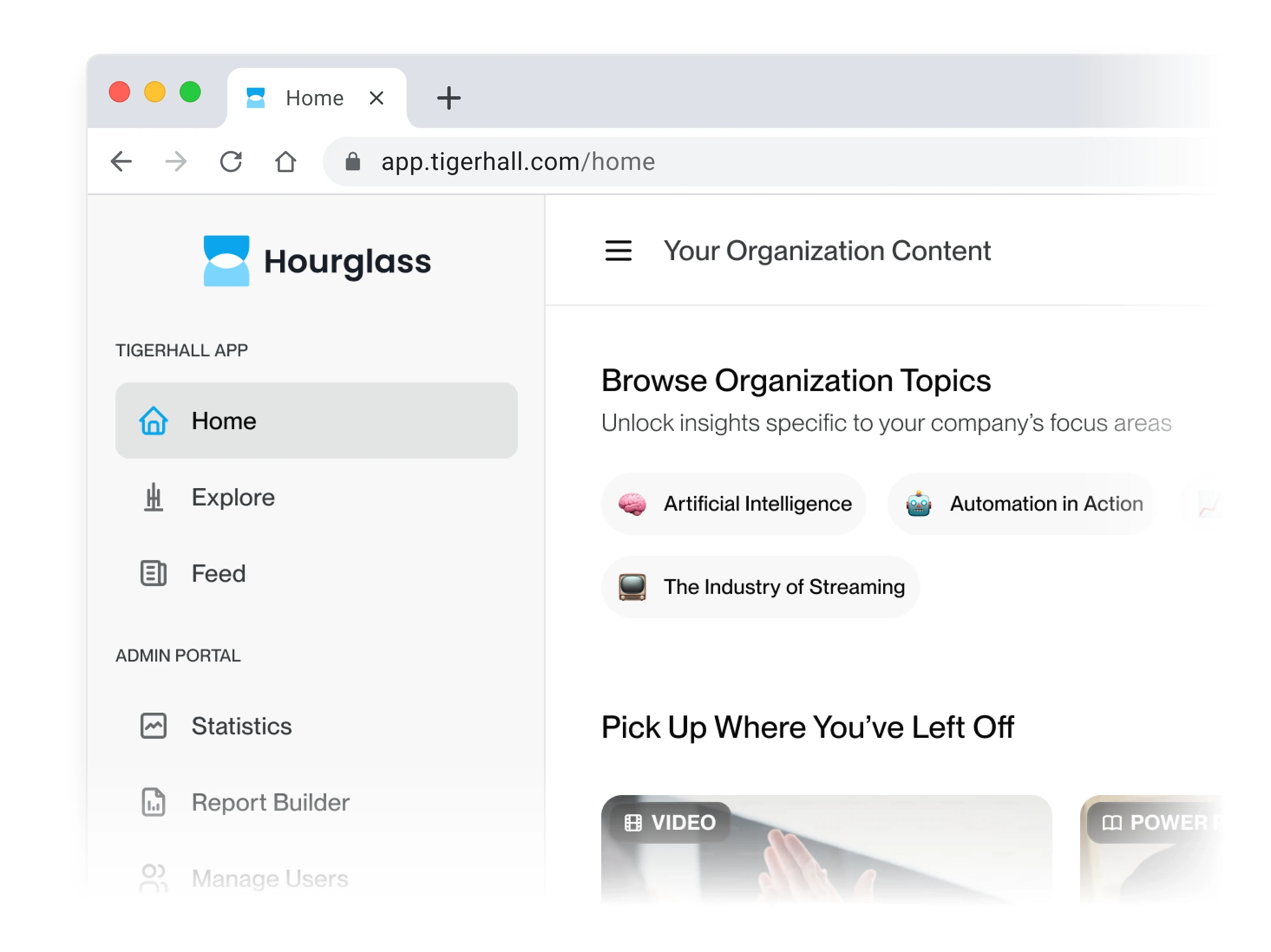 Place your logo front and center: on the homepage and in the browser tab.