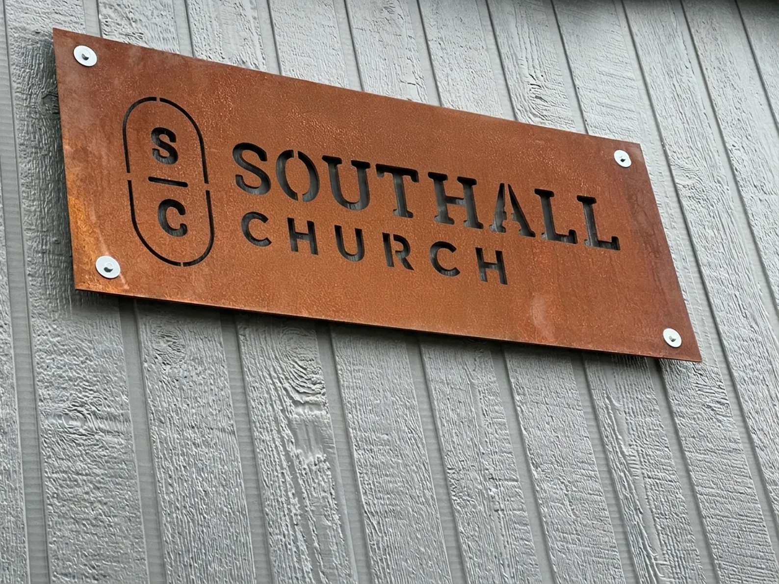 Southall Church Sign