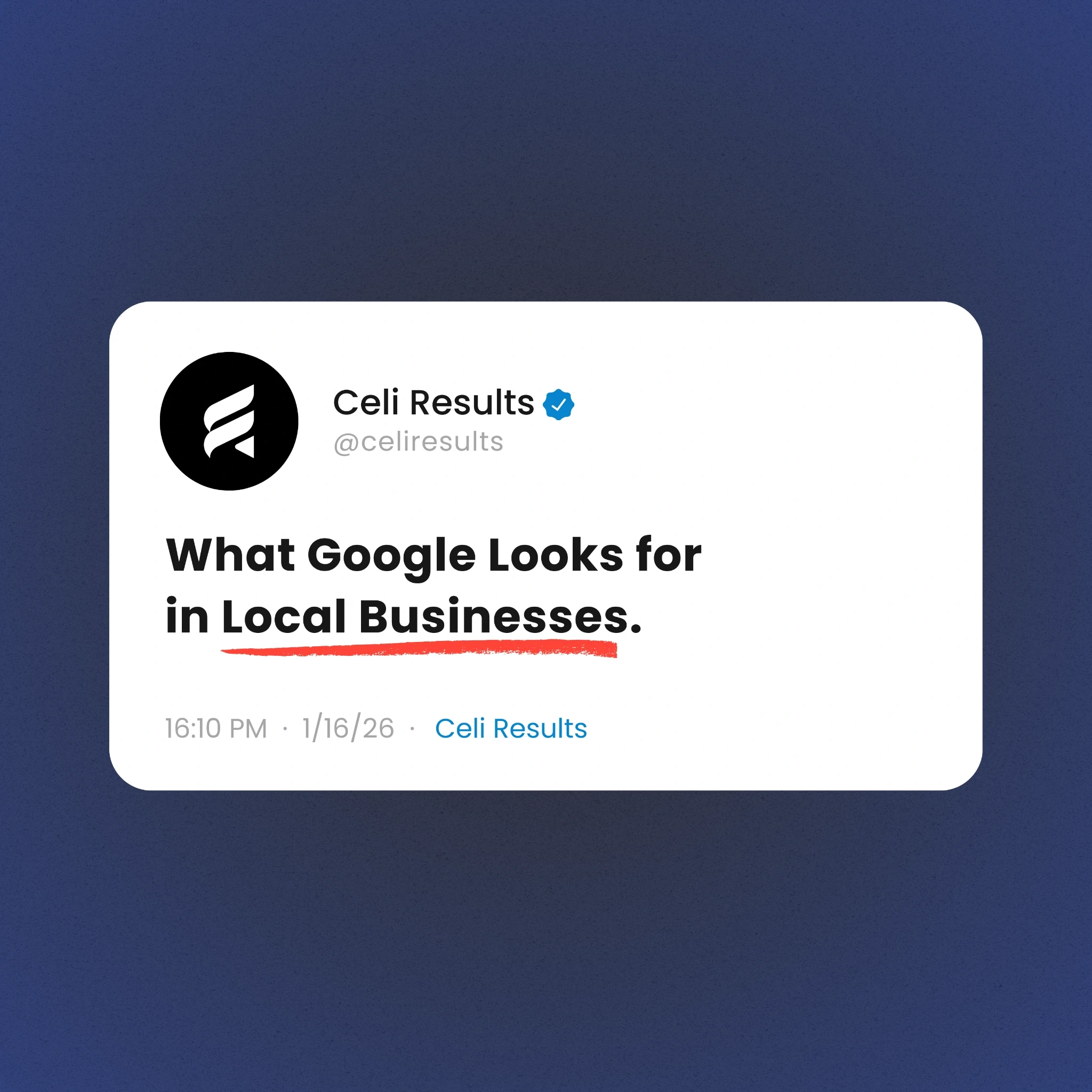 What Google Looks for in Local Businesses