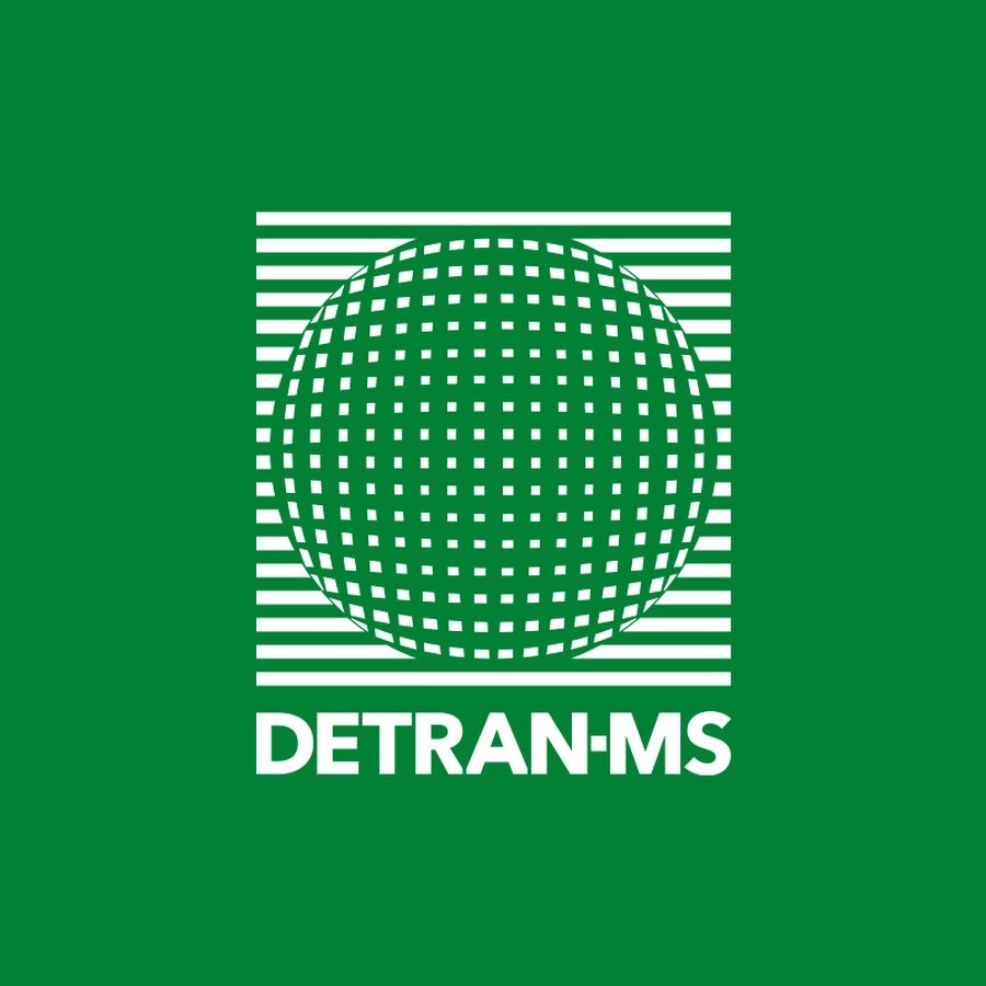 Logotipo do Departamento Estadual de Trânsito do Mato Grosso do Sul.