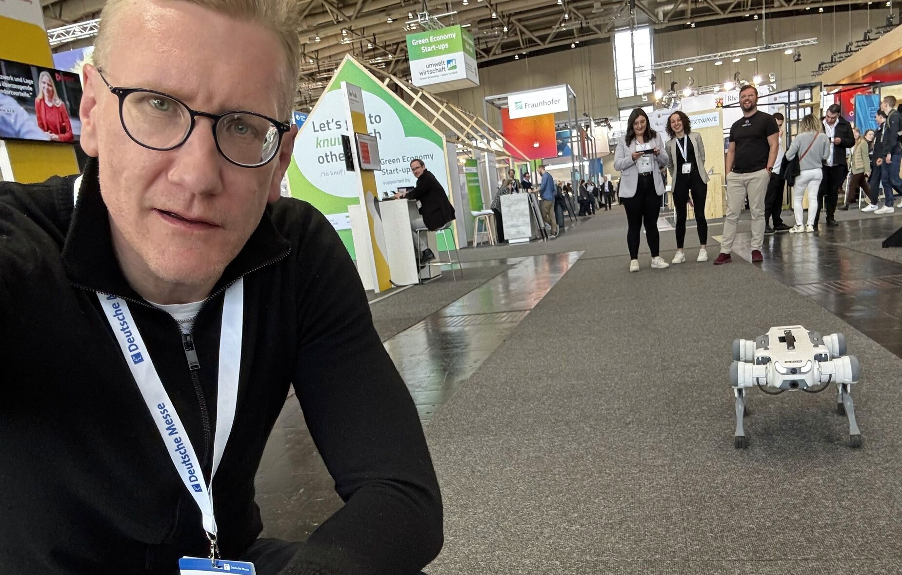 Lars Moll auf der Hannover Innovationsmesse 2025