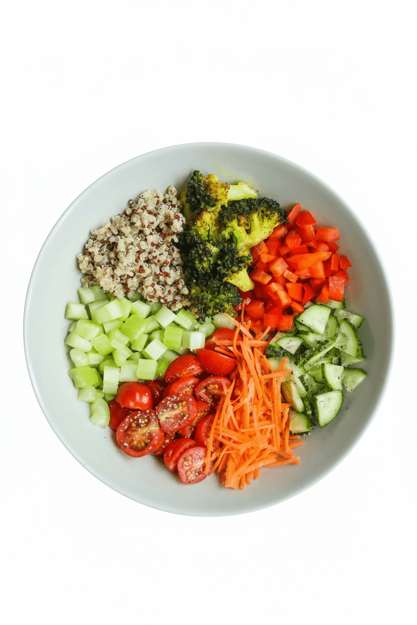 Bild einer gesunden Mahlzeit