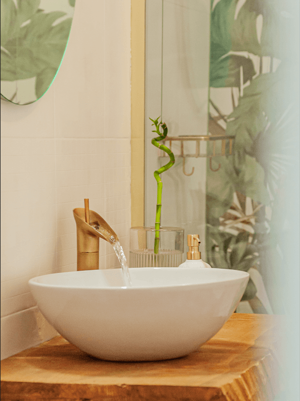 Project showcase image featuring a modern, refined interior.