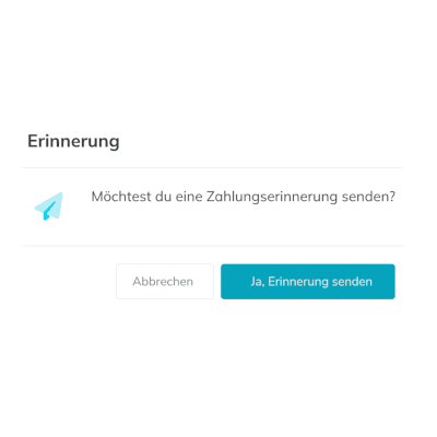 Zahlungserinnerungen