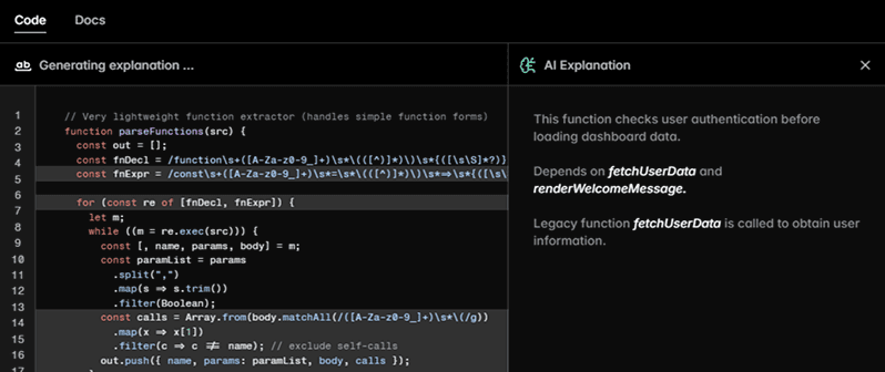 Code Generator Dashboard