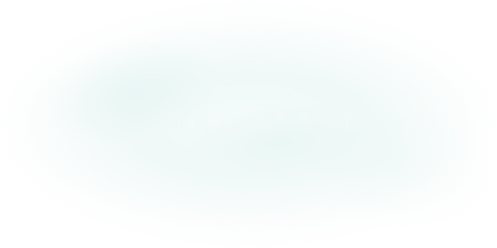 Light blue circular gradient on black background