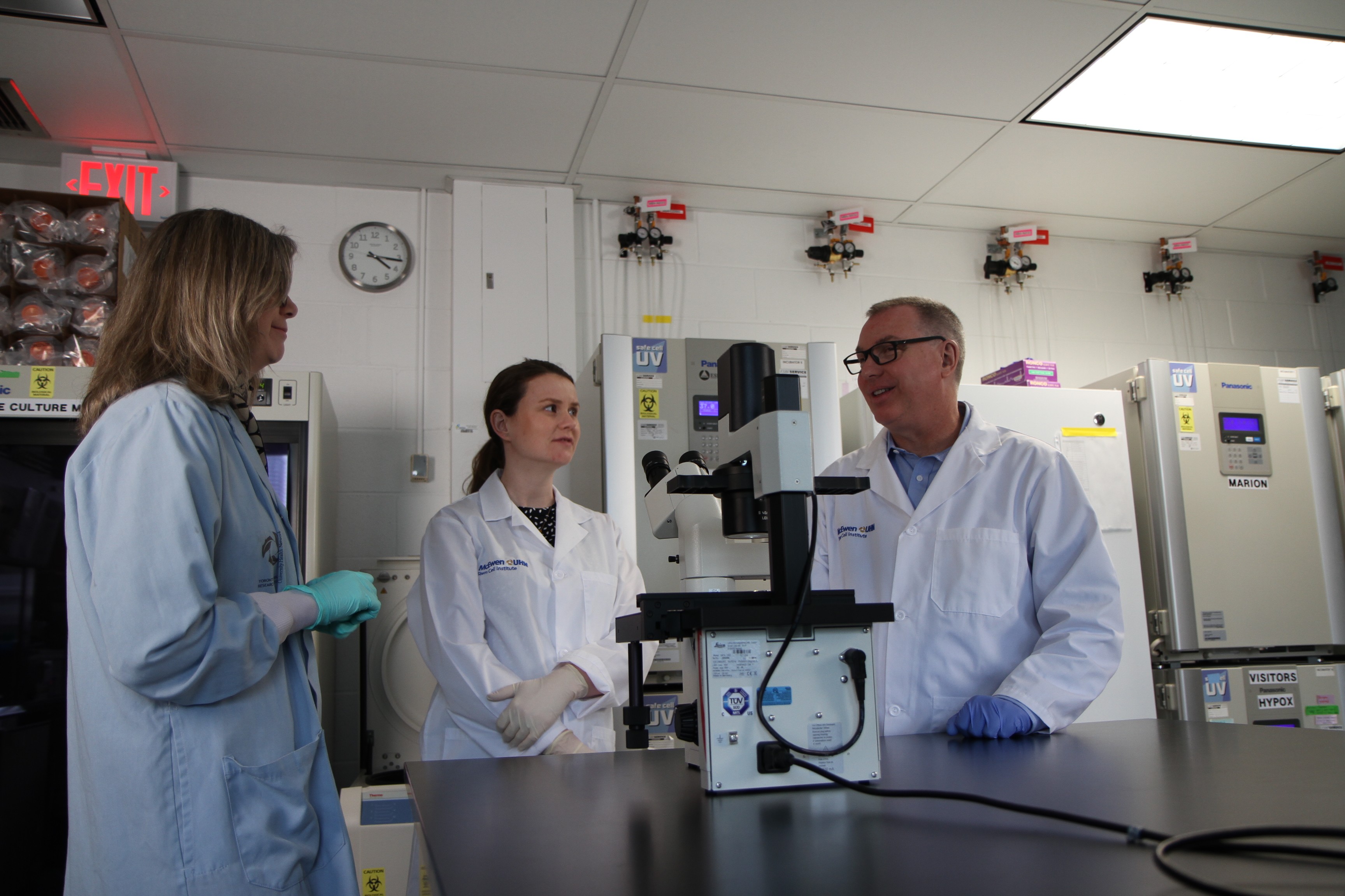 Team in lab