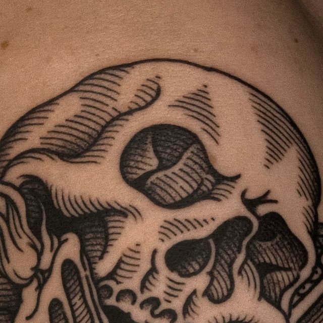 tatuaż etching Szczecin