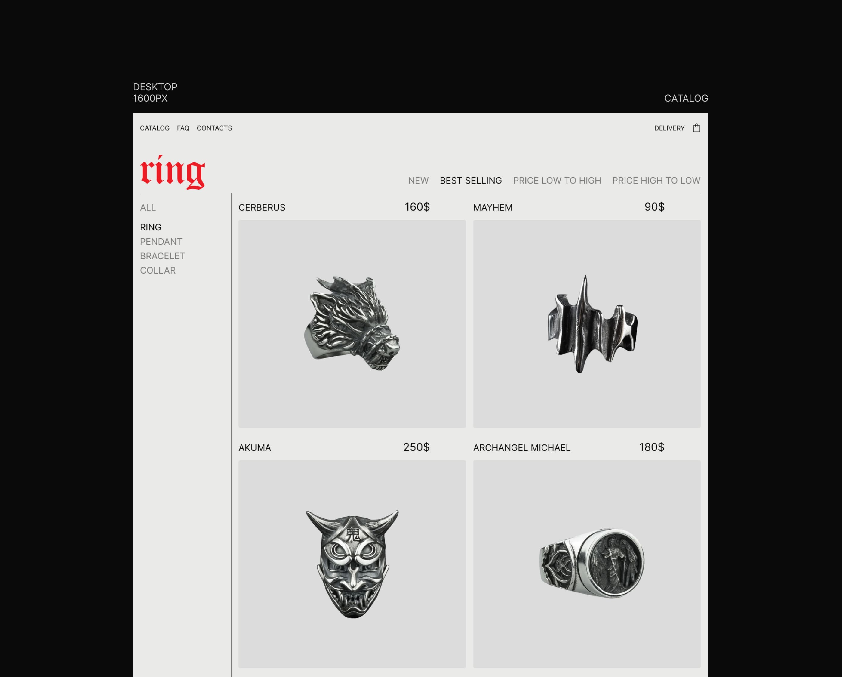 Full Dashboard with Sidebar