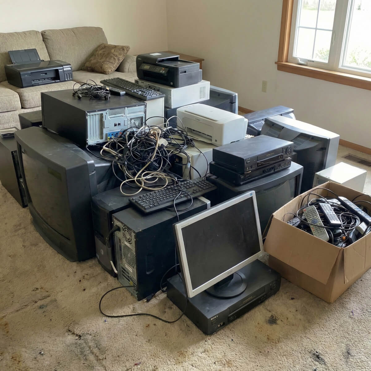 Lake City Junk Removal electronic removal service