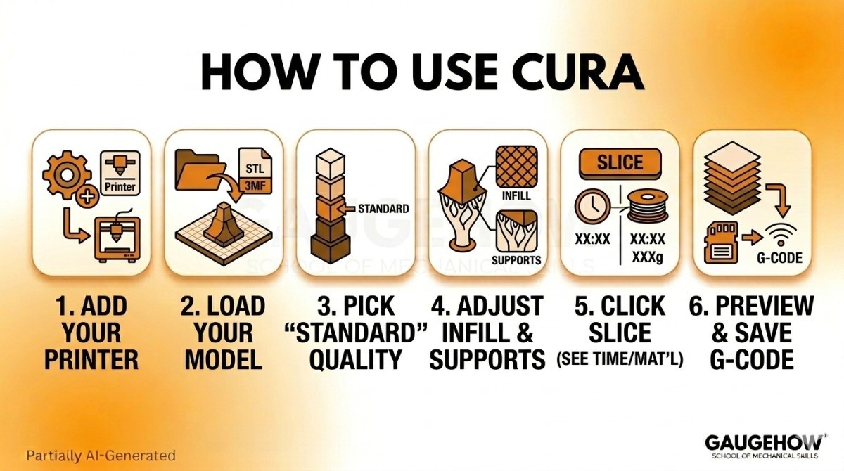 HOW TO USE CURA
