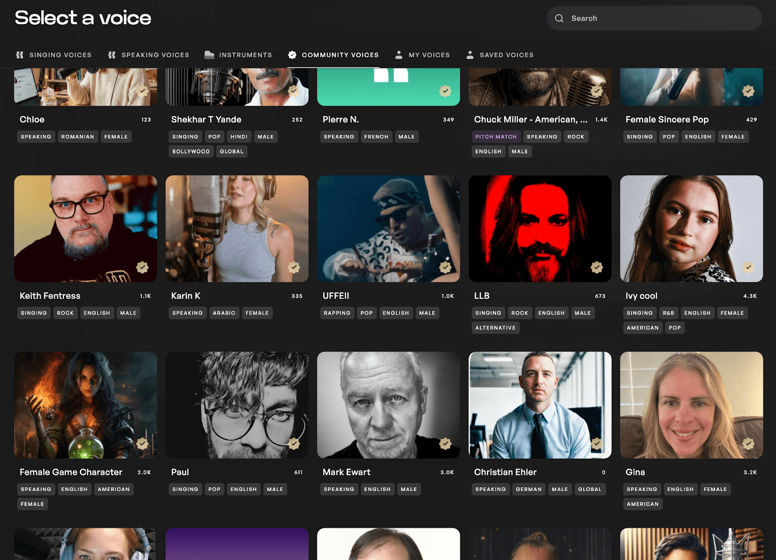 Kits Verified Voices library