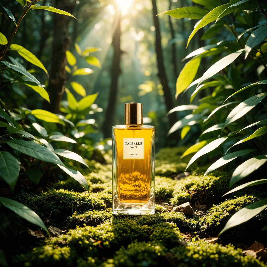 product photography of perfume