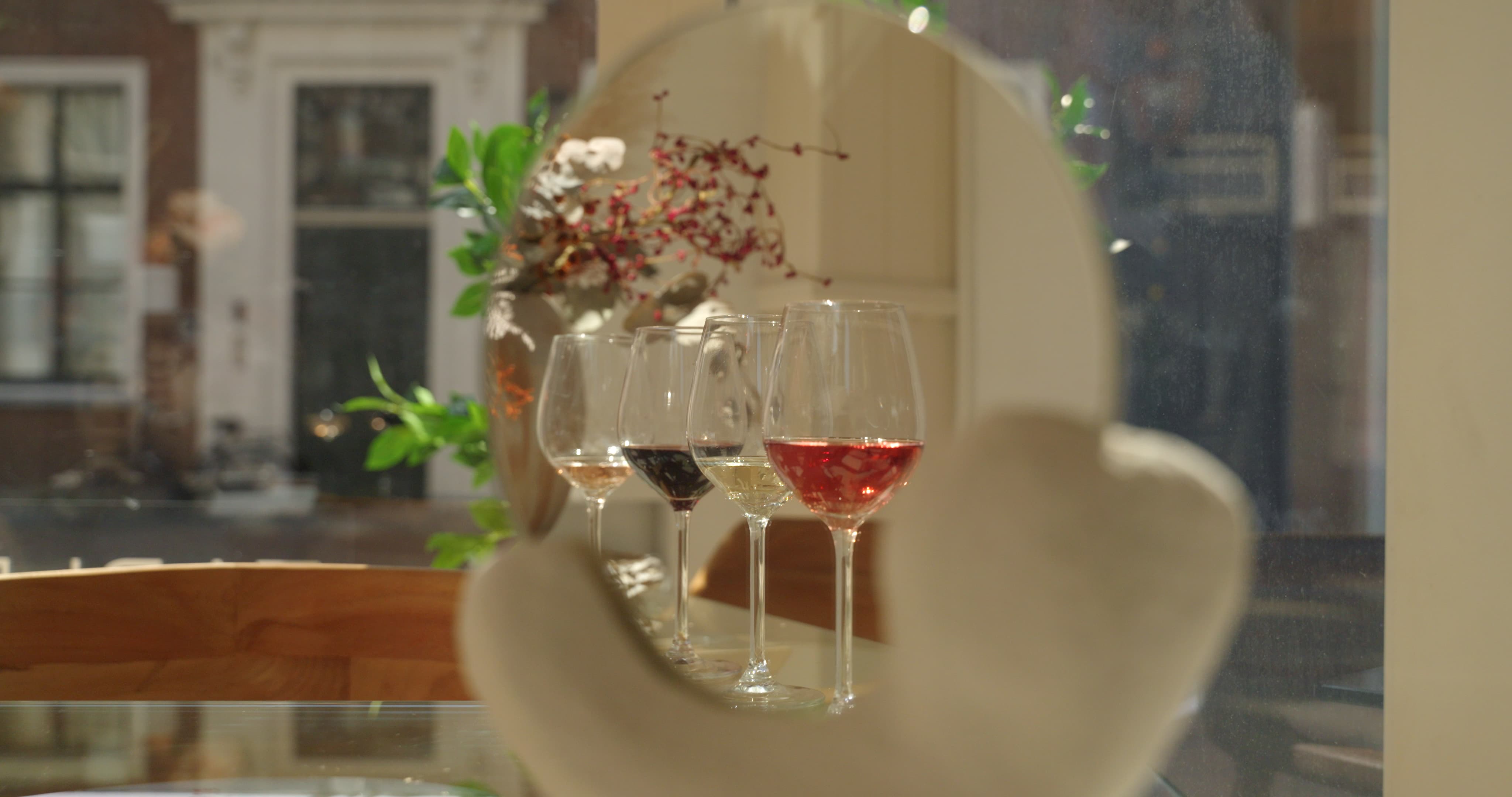 A black female model