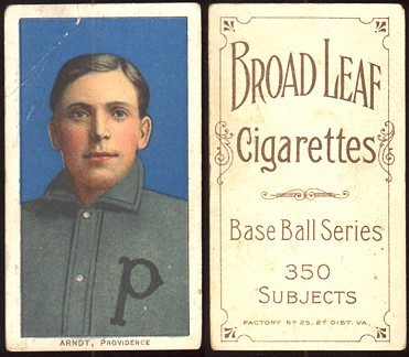 Baseball card of Harry Arndy