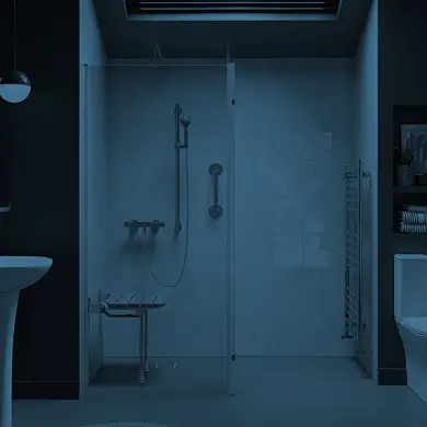 woman at party on mobile phone