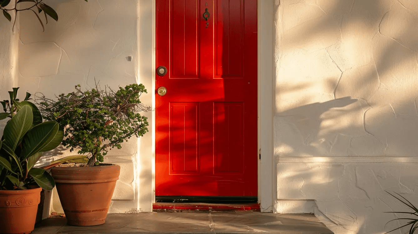 beautiful-red-front-door-example