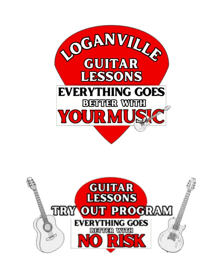 Loganville Guitar Lessons Old Logos