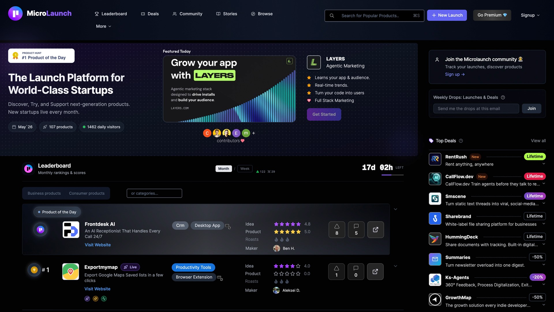 microlaunch directory