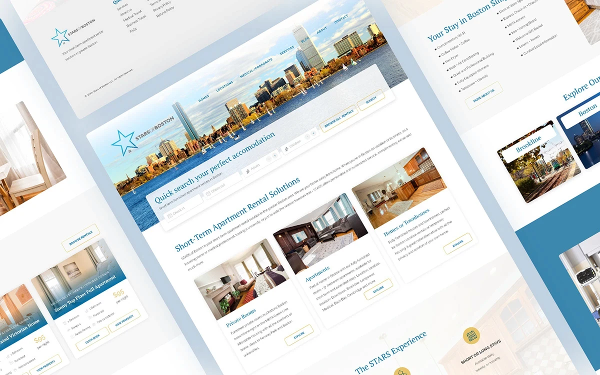 UX design Startup ui design Web Design corporate medical landing page