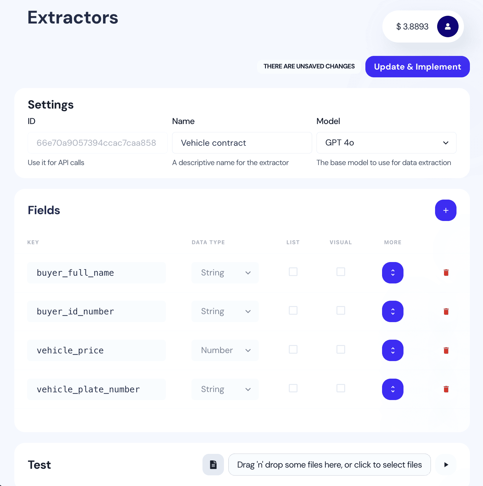 Simplest document data extraction API | Tiny IDP
